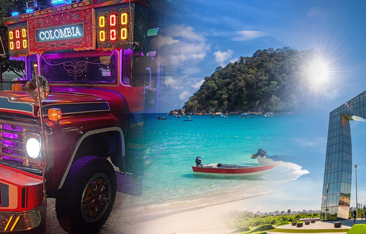 Transfer In-Out + Tour Playa Blanca Con Almuerzo (Sin Bebida) + Chiva Rumbera + City Tour Panorámico