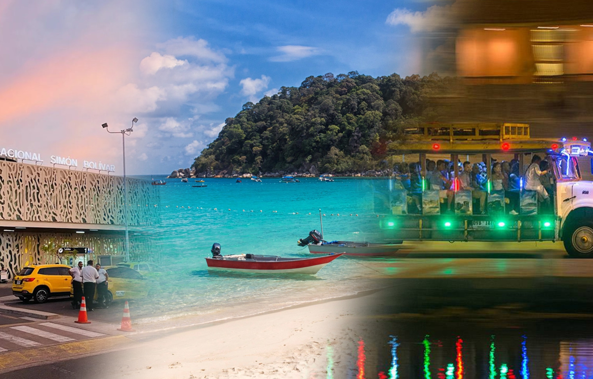 Transfer In-Out + Tour Playa Blanca Con Almuerzo + Chiva Rumbera