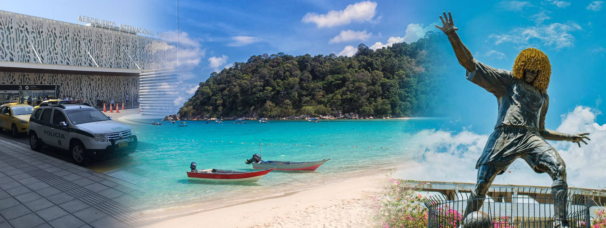 Transfer In-Out + Tour Playa Blanca Con Almuerzo (Sin Bebida) + City Tour Panorámico