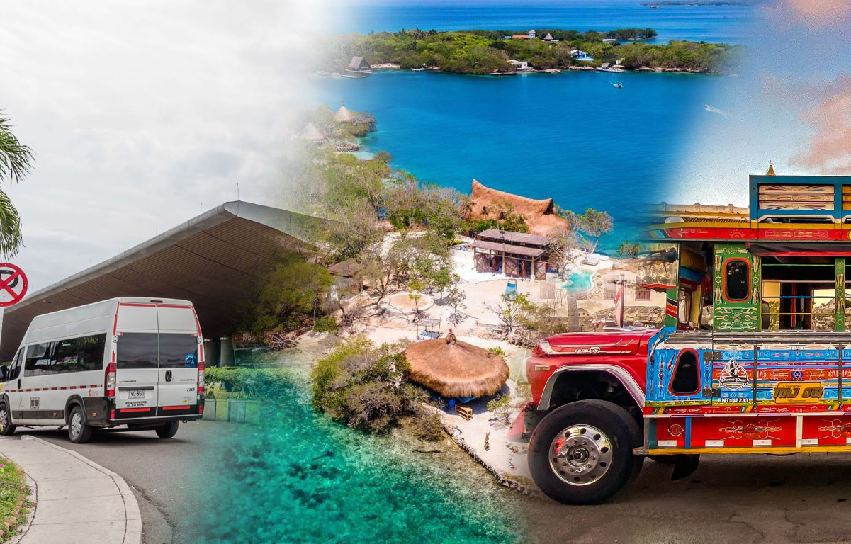 Transfer In-Out + Isla Del Rosario Popular + City Tour Histórico